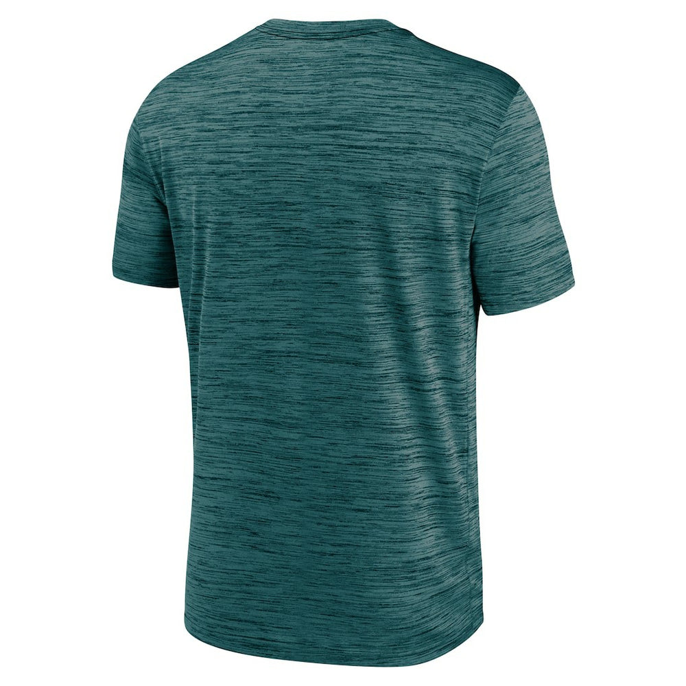 Philadelphia Eagles Big & Tall Primetime Reverse Play Velocity Performance T-Shirt - Midnight Green T-shirts