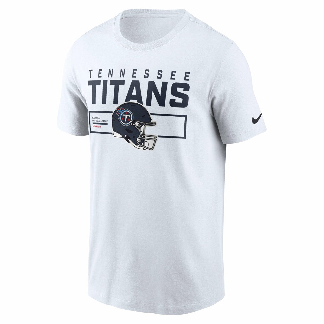 Tennessee Titans Primetime Helmet Essential T-Shirt - White T-shirts