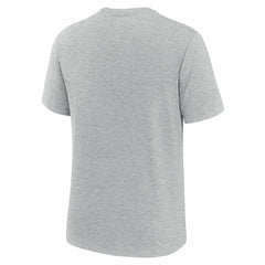 Detroit Lions Long Pass Tri-Blend T-Shirt - Heather Gray T-shirts