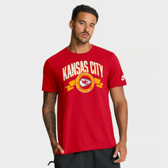 Kansas City Chiefs Rewind Front and Back Hit Essential T-Shirt - Red T-shirts