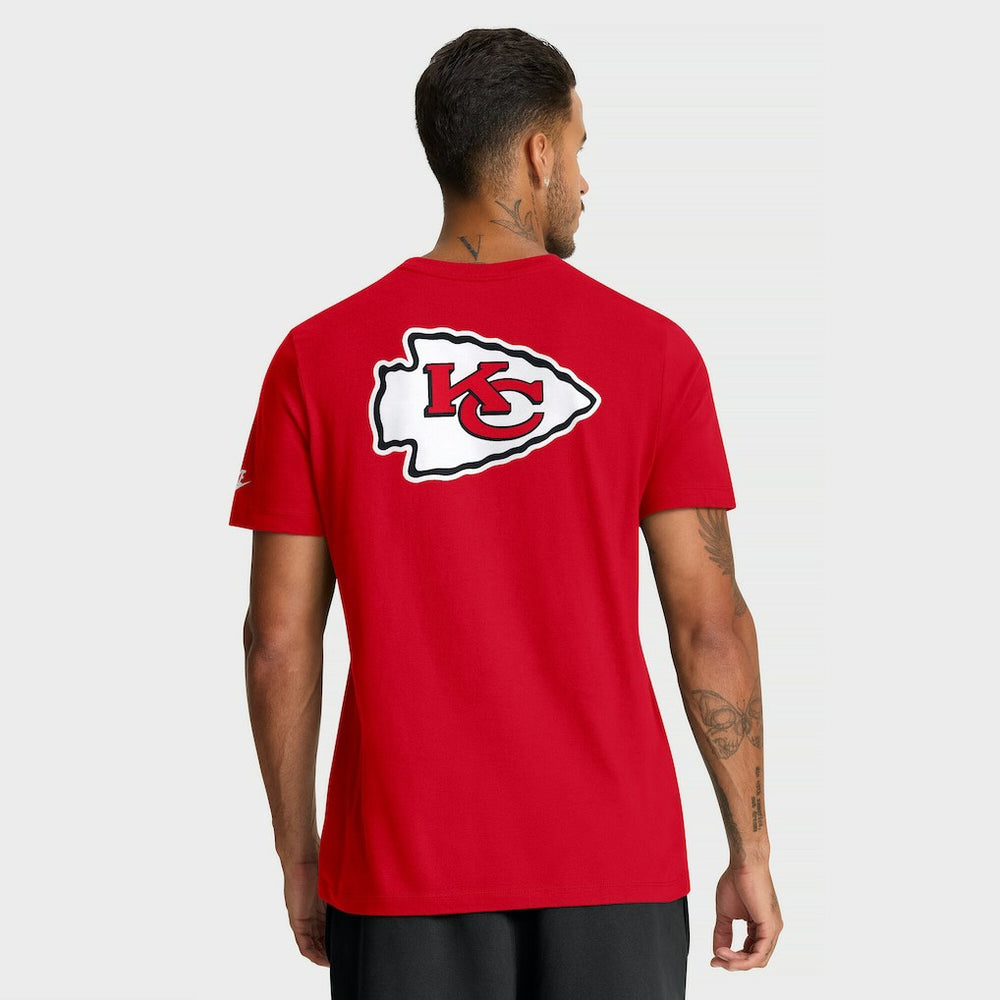 Kansas City Chiefs Rewind Front and Back Hit Essential T-Shirt - Red T-shirts