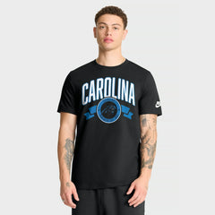 Carolina Panthers Rewind Front and Back Hit Essential T-Shirt - Black T-shirts