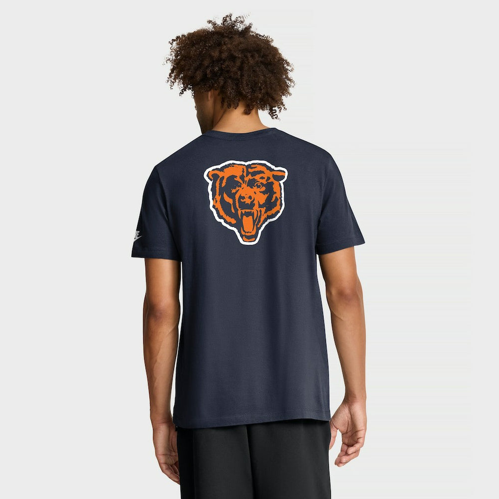 Chicago Bears Rewind Front and Back Hit Essential T-Shirt - Navy T-shirts