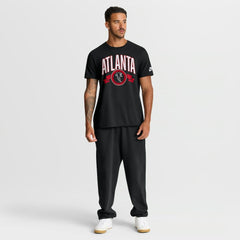 Atlanta Falcons Rewind Front and Back Hit Essential T-Shirt - Black T-shirts