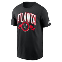 Atlanta Falcons Rewind Front and Back Hit Essential T-Shirt - Black T-shirts