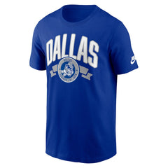 Dallas Cowboys Rewind Front and Back Hit Essential T-Shirt - Royal T-shirts