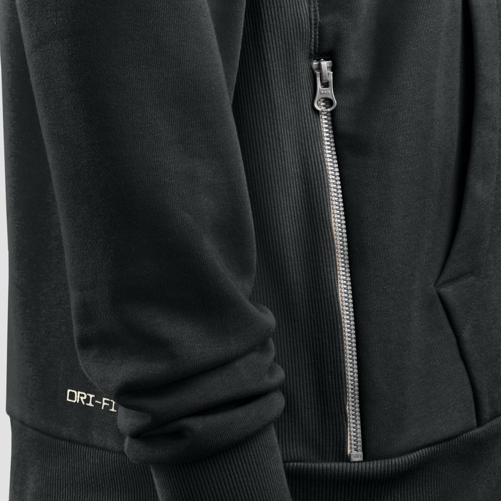 Detroit Lions Tall 2025 NFL Crucial Catch Sideline Standard Issue Dri-FIT Hoodie - Black Hoodies