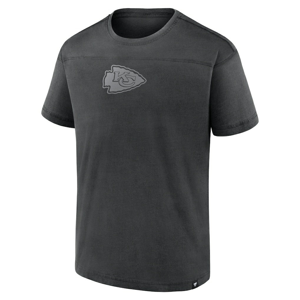 Kansas City Chiefs Mini Tonal T-Shirt - Black T-shirts