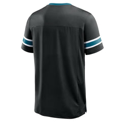 Jacksonville Jaguars Hometown Premium Hashmark V-Neck T-Shirt - Black T-shirts