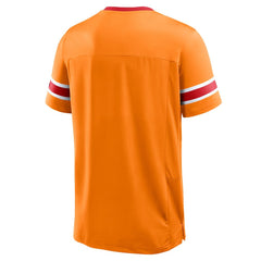 Tampa Bay Buccaneers Hometown Premium Hashmark V-Neck T-Shirt - Orange T-shirts