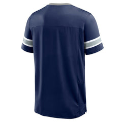 Dallas Cowboys Hometown Premium Hashmark V-Neck T-Shirt - Navy T-shirts