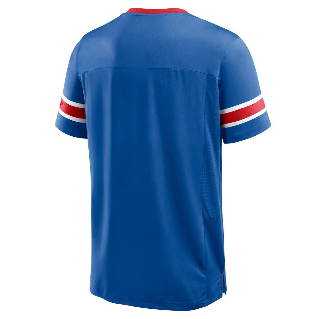 Buffalo Bills Hometown Premium Hashmark V-Neck T-Shirt - Royal T-shirts