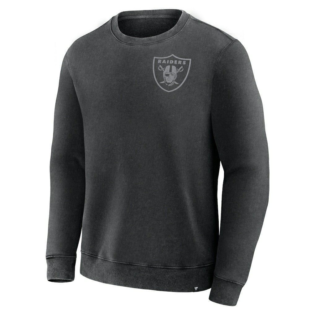 Las Vegas Raiders Deep Route Pullover Sweatshirt - Black Pullover