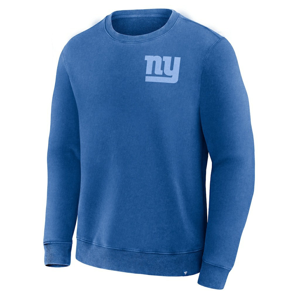 New York Giants Deep Route Pullover Sweatshirt - Royal Pullover