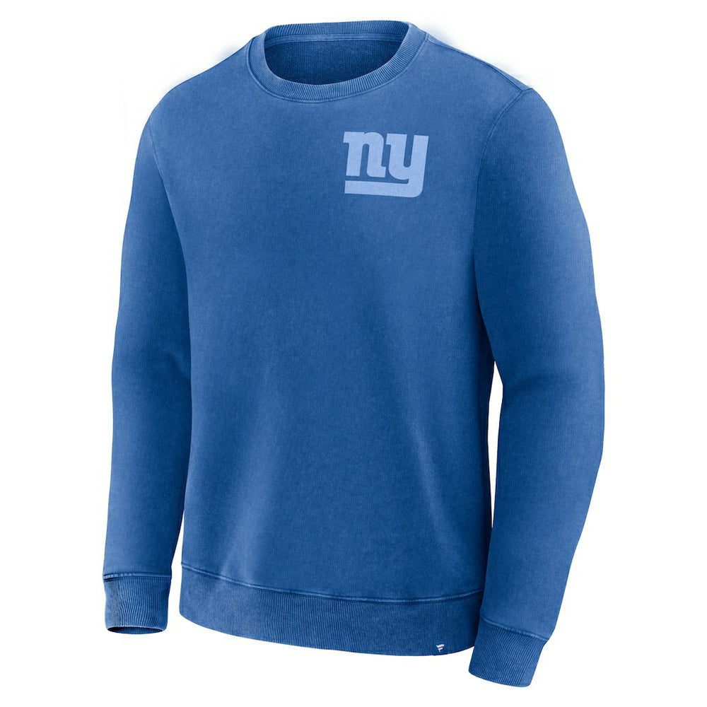 New York Giants Deep Route Pullover Sweatshirt - Royal Pullover