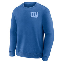 New York Giants Deep Route Pullover Sweatshirt - Royal Pullover