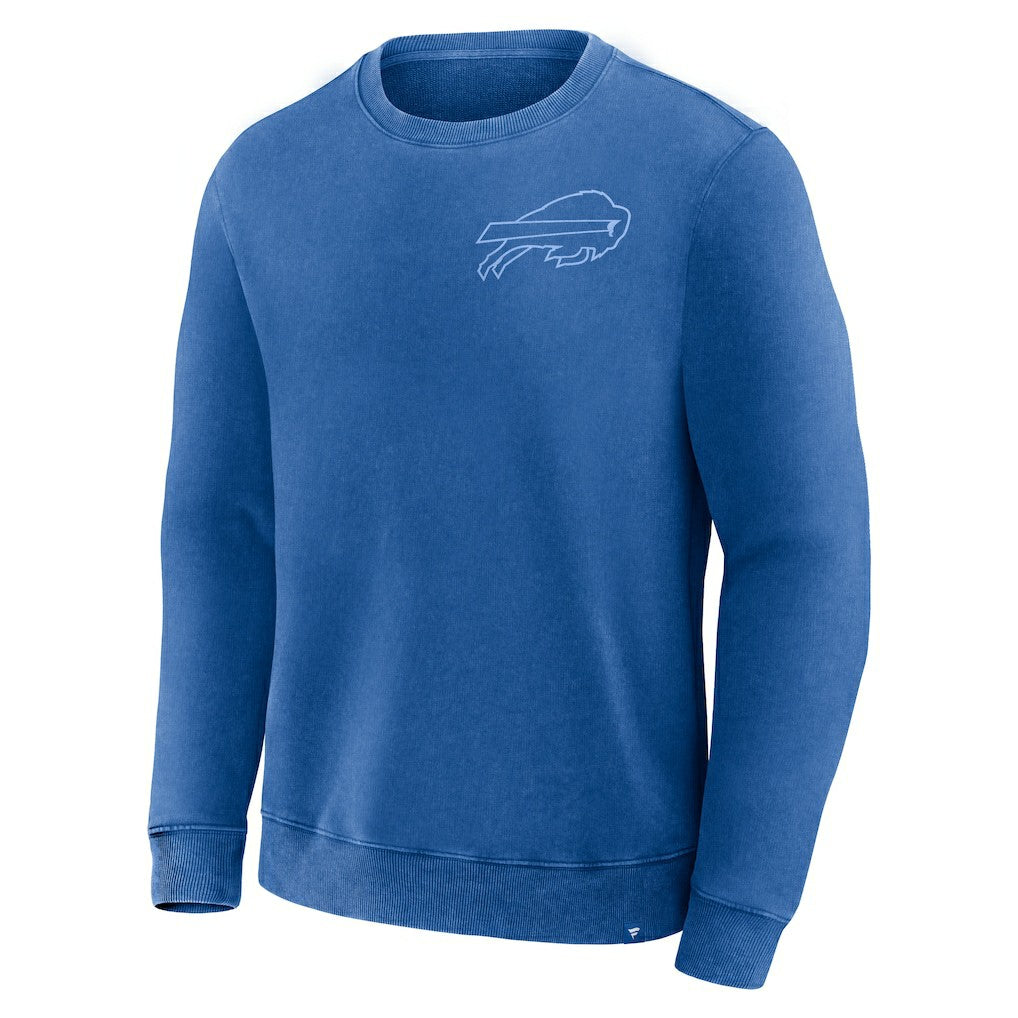 Buffalo Bills Deep Route Pullover Sweatshirt - Royal Pullover