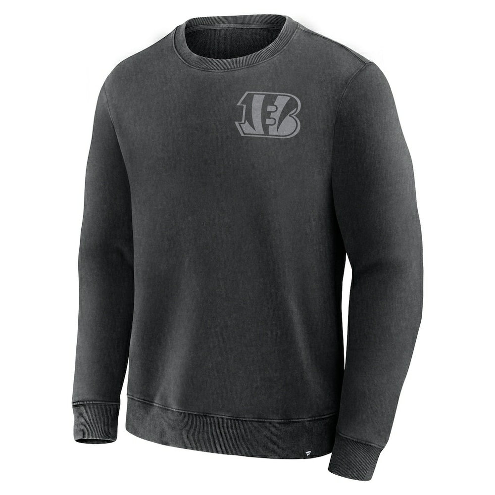 Cincinnati Bengals Deep Route Pullover Sweatshirt - Black Pullover