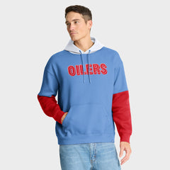 Tennessee Titans Helmet Retro Pullover Hoodie - Light Blue Hoodies