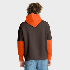Cleveland Browns Helmet Retro Pullover Hoodie - Brown Hoodies
