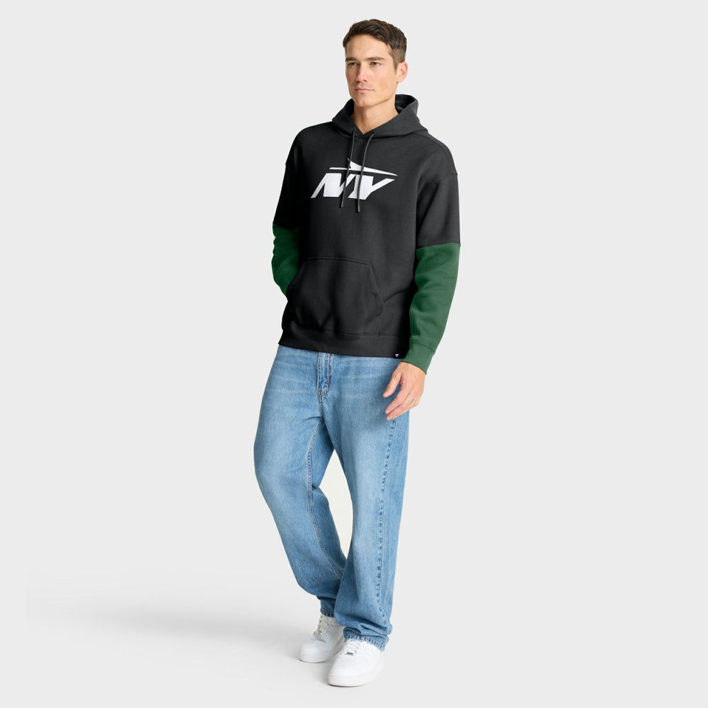 New York Jets Helmet Alt Pullover Hoodie - Black Hoodies
