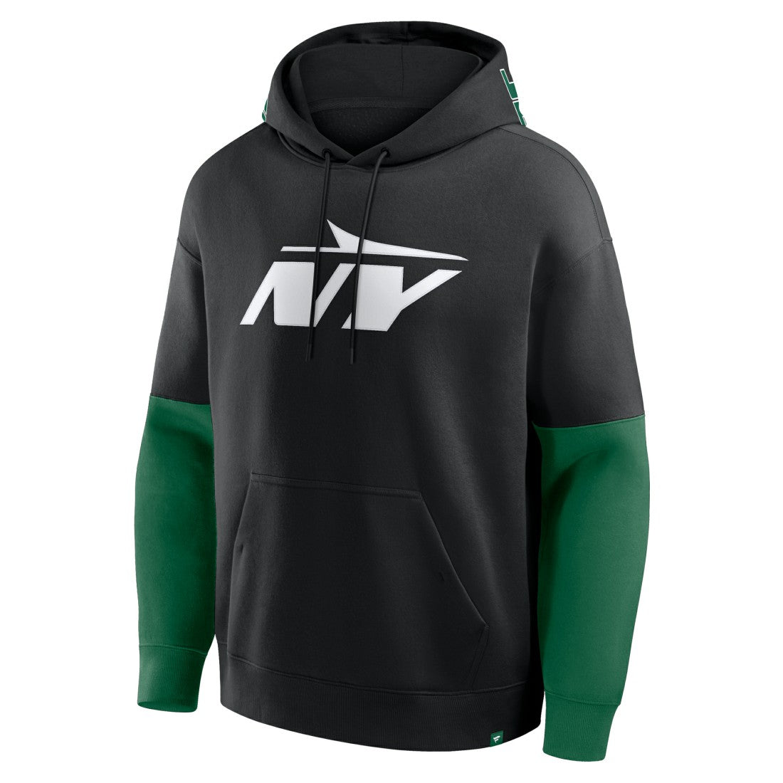 New York Jets Helmet Alt Pullover Hoodie - Black Hoodies