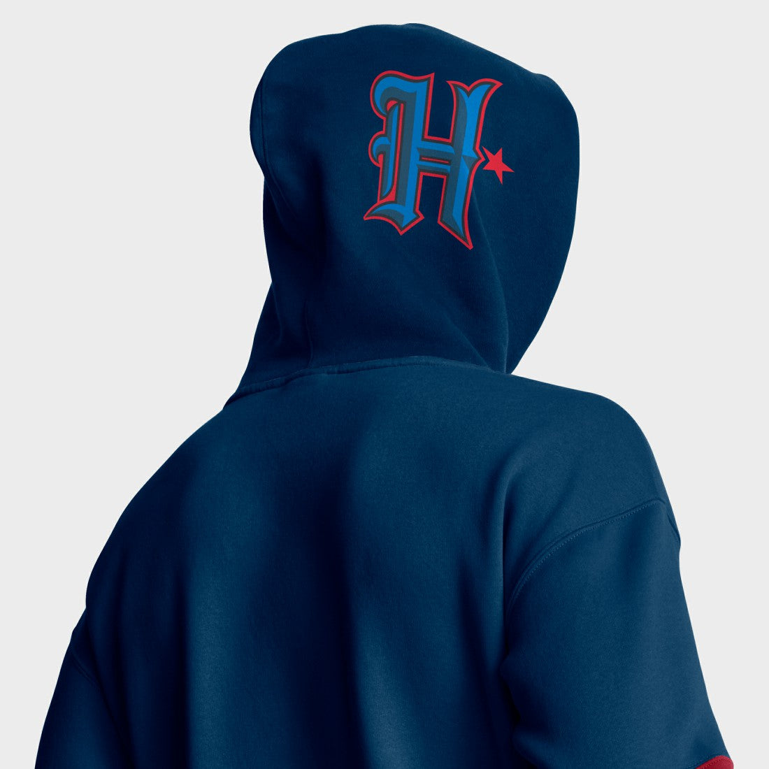 Houston Texans Helmet Alt Pullover Hoodie - Navy Hoodies