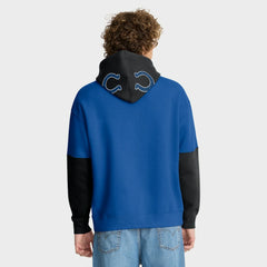 Indianapolis Colts Helmet Alt Pullover Hoodie - Royal Hoodies