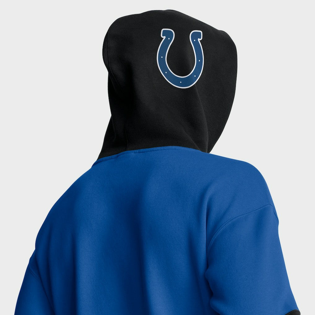 Indianapolis Colts Helmet Alt Pullover Hoodie - Royal Hoodies