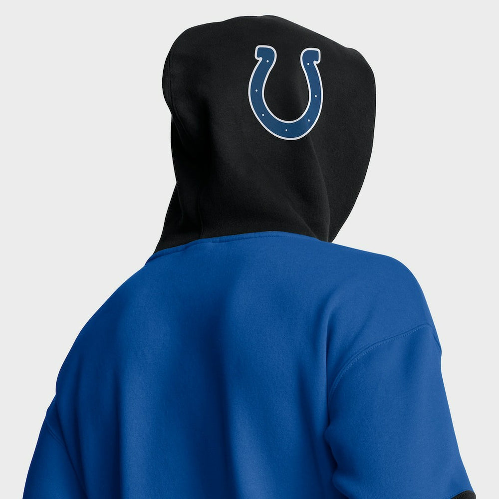 Indianapolis Colts Helmet Alt Pullover Hoodie - Royal Hoodies