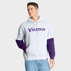 Minnesota Vikings Helmet Alt Pullover Hoodie - White Hoodies