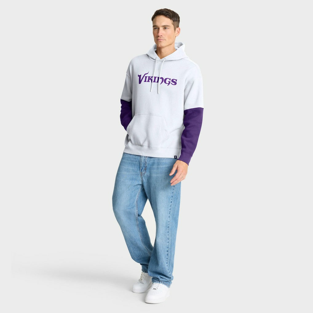 Minnesota Vikings Helmet Alt Pullover Hoodie - White Hoodies