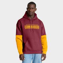 Washington Commanders Helmet Pullover Hoodie - Burgundy Hoodies