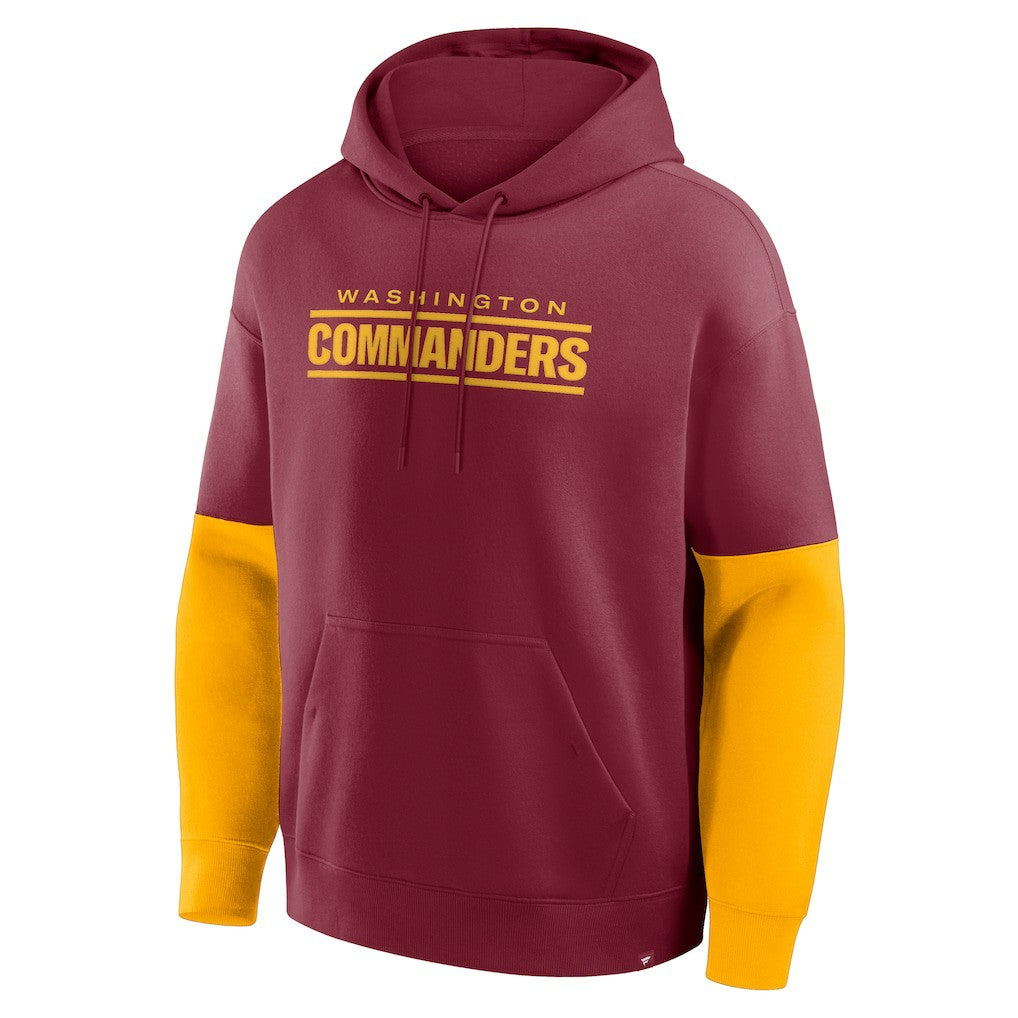 Washington Commanders Helmet Pullover Hoodie - Burgundy Hoodies