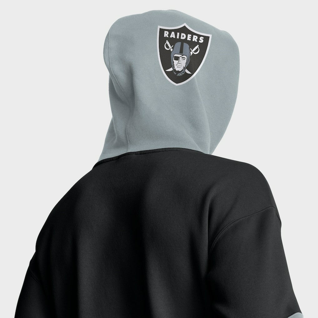 Las Vegas Raiders Helmet Pullover Hoodie - Black Hoodies