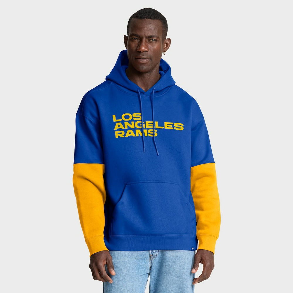 Los Angeles Rams Helmet Pullover Hoodie - Royal Hoodies