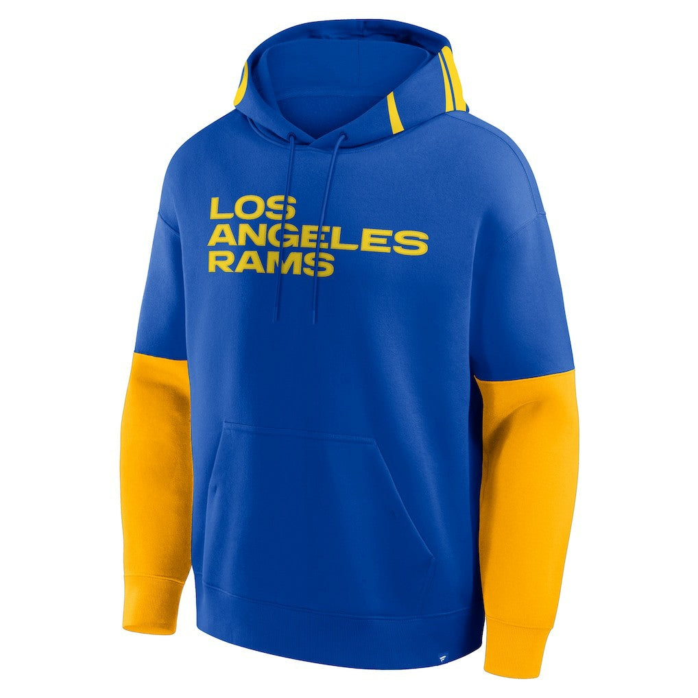 Los Angeles Rams Helmet Pullover Hoodie - Royal Hoodies