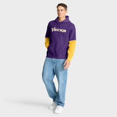 Minnesota Vikings Helmet Pullover Hoodie - Purple Hoodies