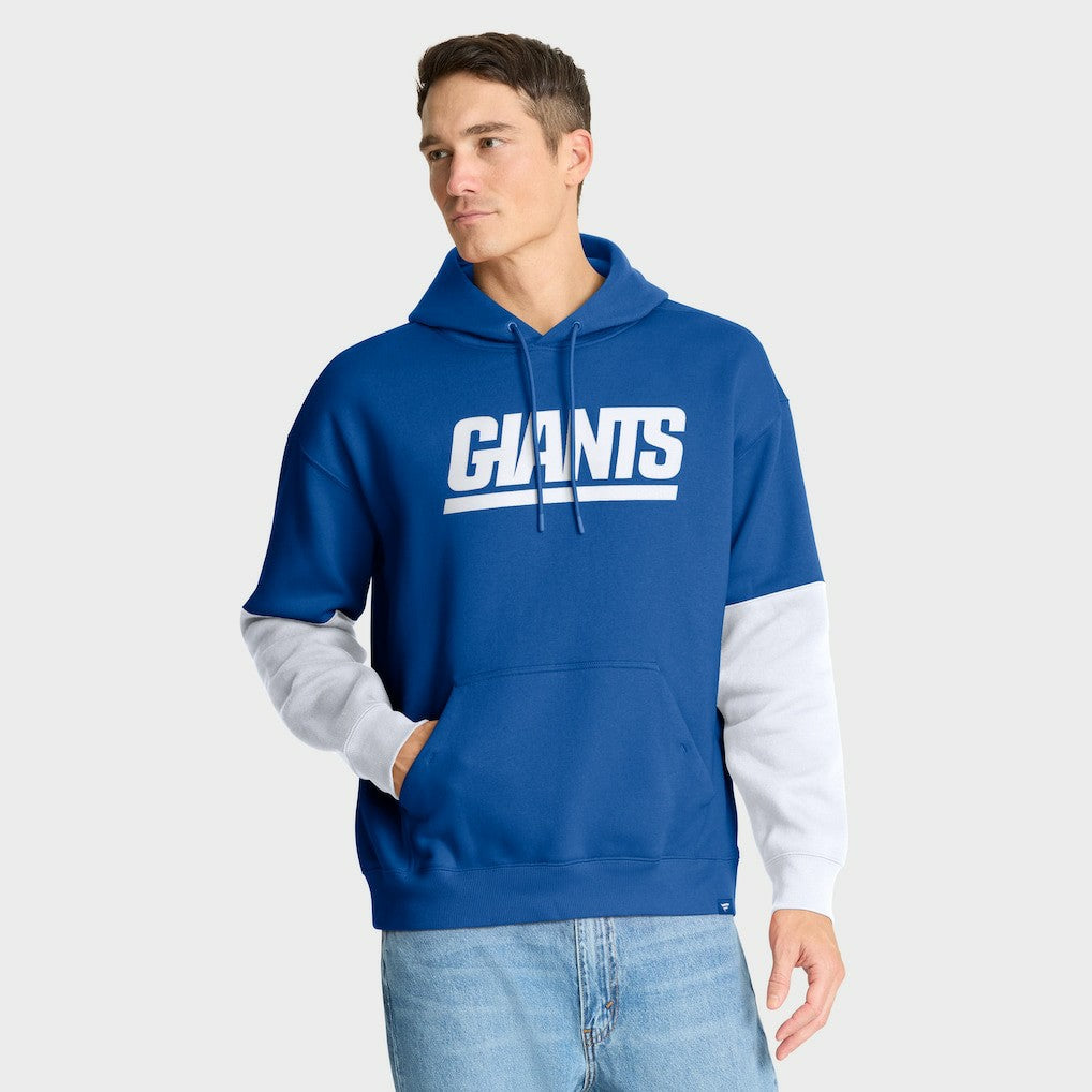 New York Giants Helmet Pullover Hoodie - Royal Hoodies