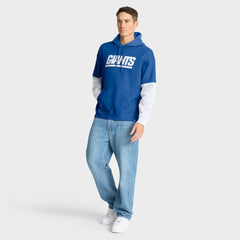 New York Giants Helmet Pullover Hoodie - Royal Hoodies
