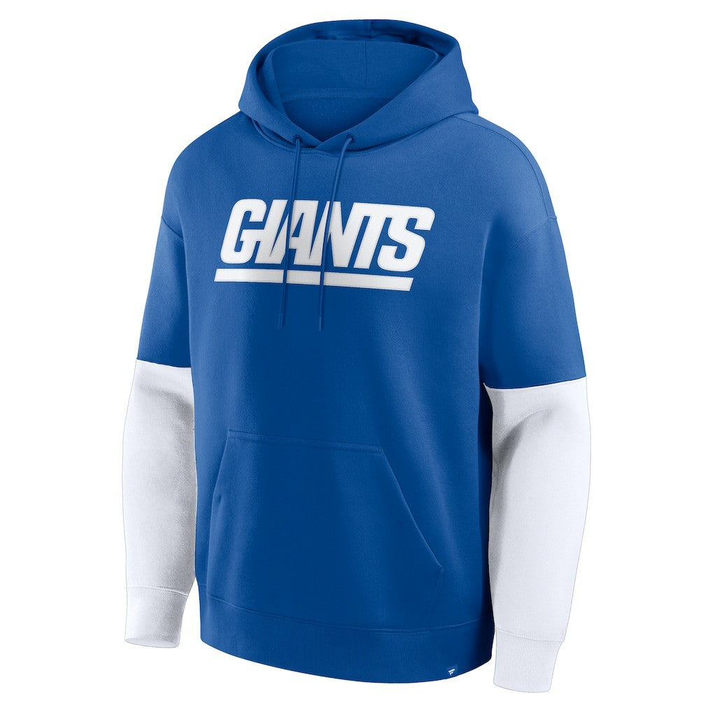 New York Giants Helmet Pullover Hoodie - Royal Hoodies