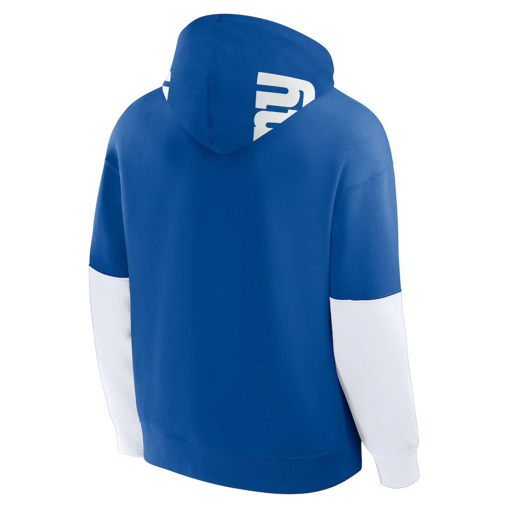 New York Giants Helmet Pullover Hoodie - Royal Hoodies