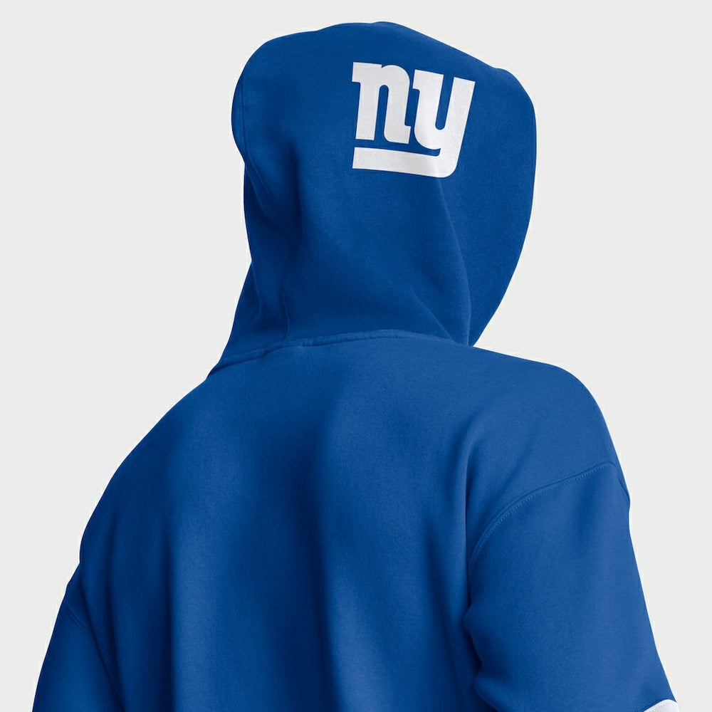 New York Giants Helmet Pullover Hoodie - Royal Hoodies