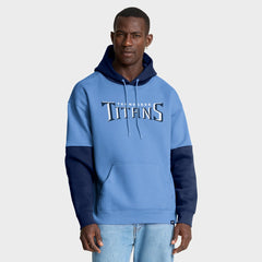Tennessee Titans Helmet Pullover Hoodie - Light Blue Hoodies