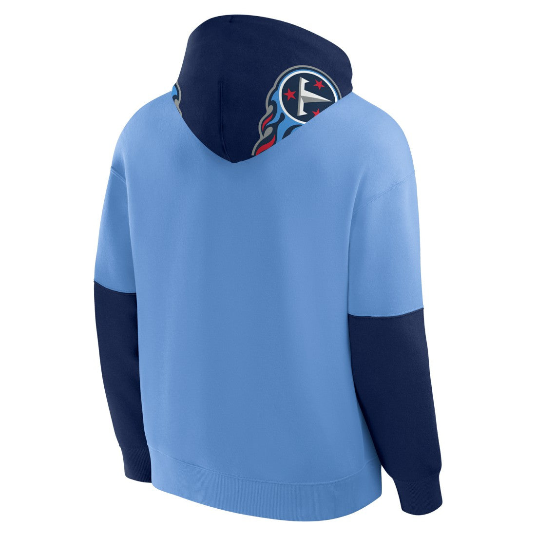 Tennessee Titans Helmet Pullover Hoodie - Light Blue Hoodies