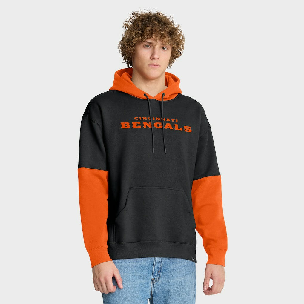 Cincinnati Bengals Helmet Pullover Hoodie - Black Hoodies