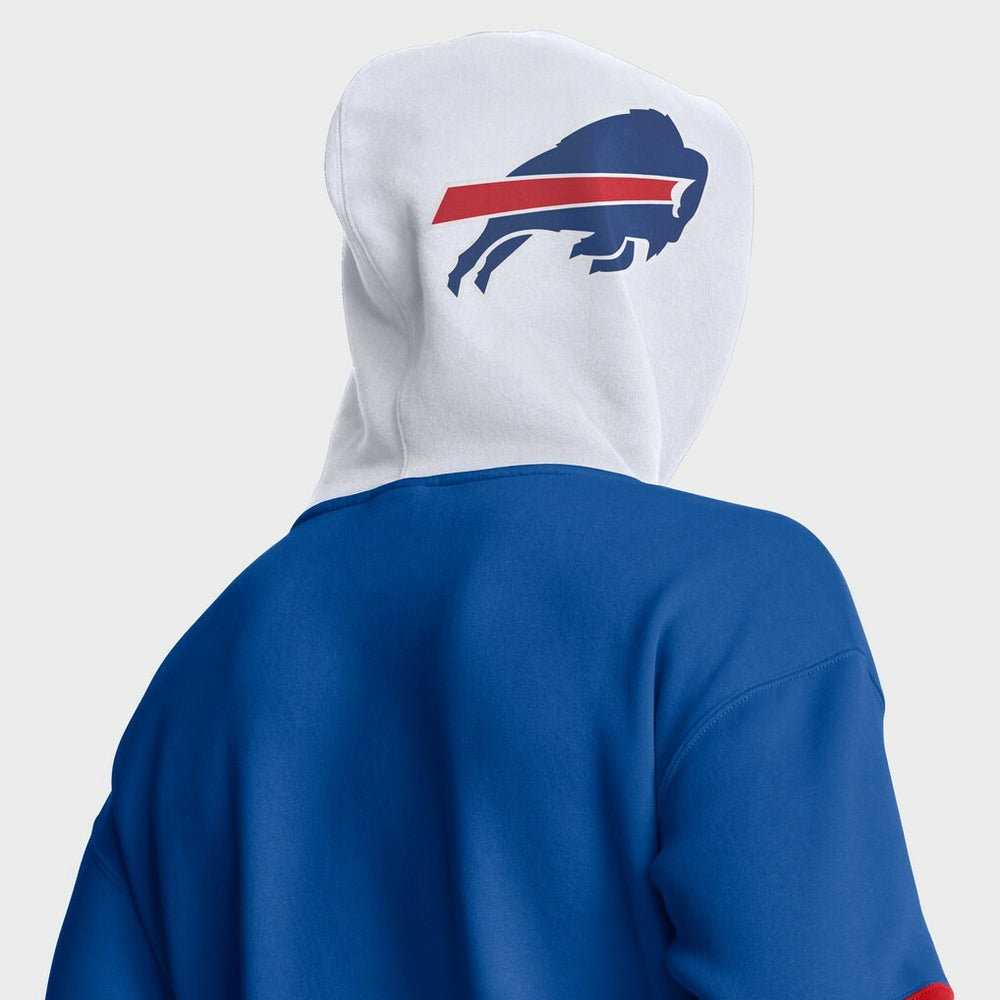 Buffalo Bills Helmet Pullover Hoodie - Royal Hoodies