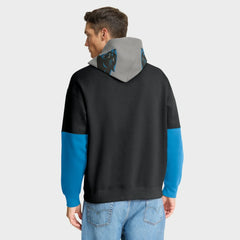 Carolina Panthers Helmet Pullover Hoodie - Black Hoodies