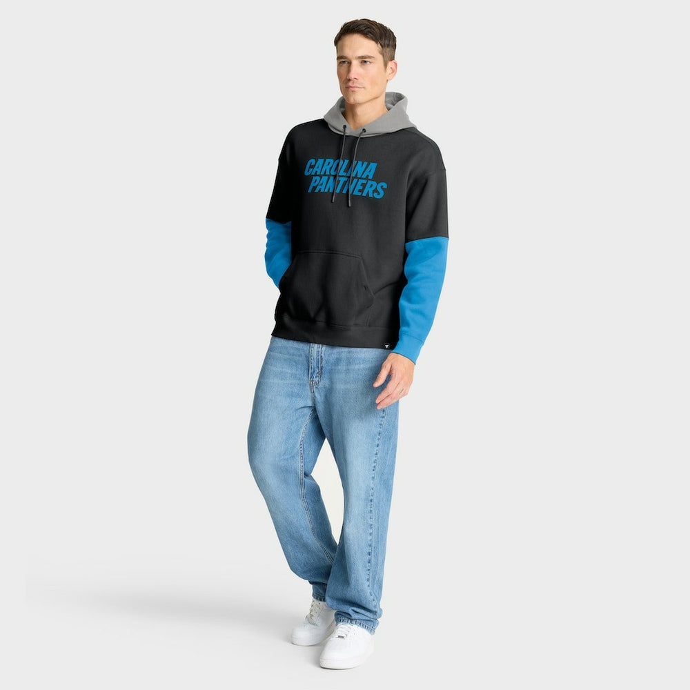 Carolina Panthers Helmet Pullover Hoodie - Black Hoodies