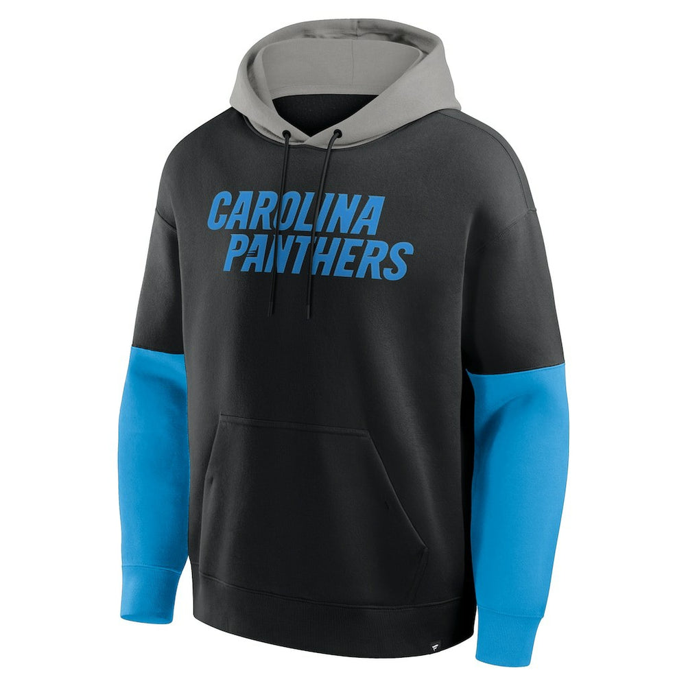 Carolina Panthers Helmet Pullover Hoodie - Black Hoodies